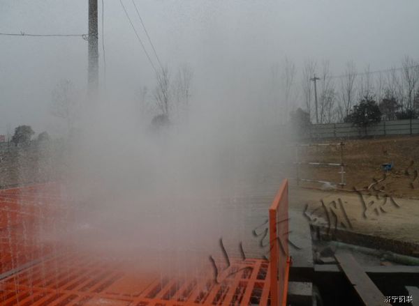 中鐵建設集團亳州分公司定制工程洗車(chē)機
