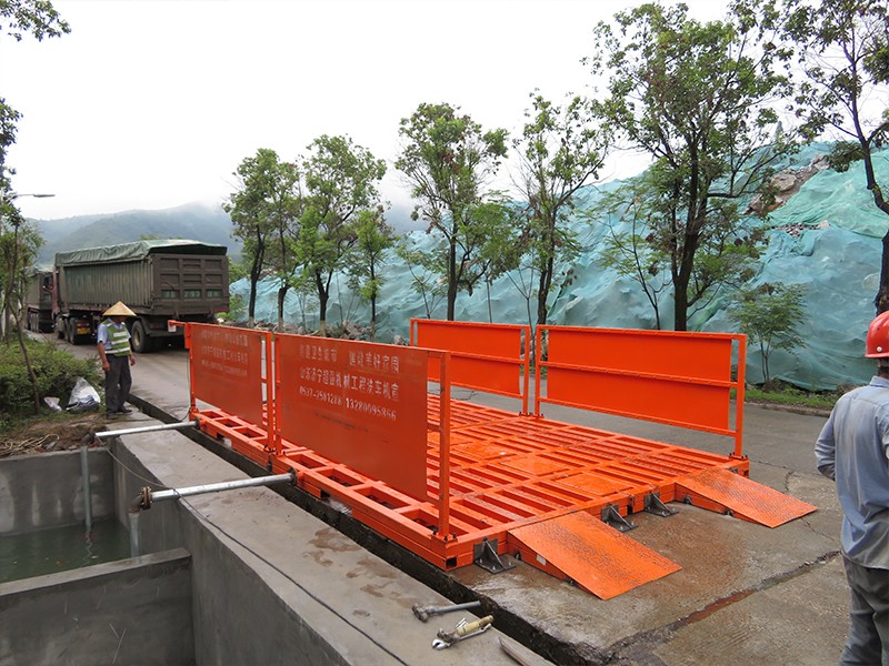 免基礎工程洗車(chē)機